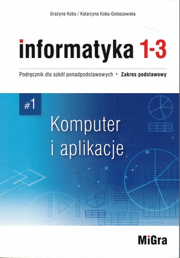 Informatyka 1-3, Komputer i aplikacje Grażyna Koba, Katarzyna Koba