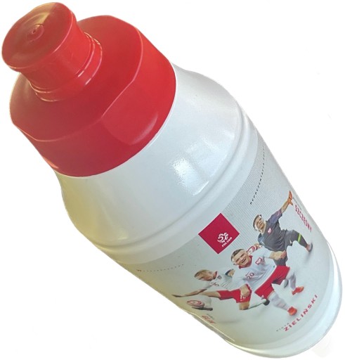 Футбольна пляшка для води Oldman 350 мл біла