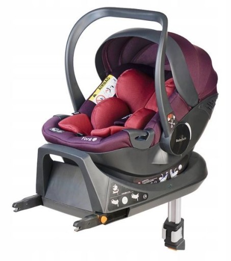 АВТОКРІСЛО BABYSAFE YORK I-SIZE + ОСНОВА ISOFIX 0-13 КГ