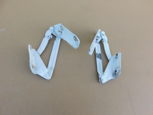 Sprinter 906 VW Crafter hinge - bonnet hinges KOMPLET 2 szt original biale