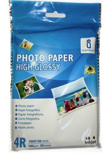 Papier PHOTO Fotograficzny 10X15 ; 50 szt 180g FV