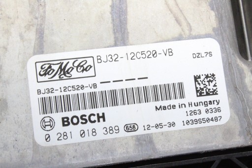 BJ3212C520VB - Комплект зажигания land rover range rover evoque (l538) ​​bj3212c520vb 2.2l