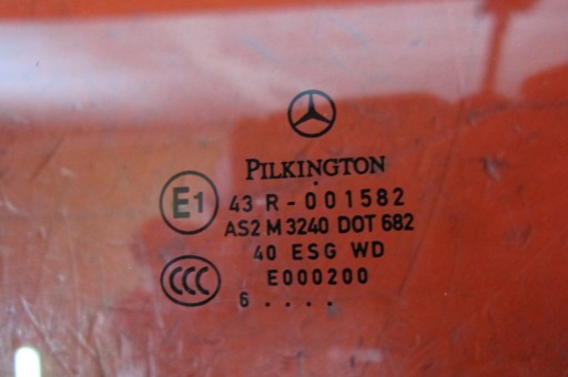 MERCEDES W169 A KLASA 5D window door left front front 2006 ROK