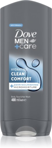 Dove Men +Care Clean Comfort 400 ml żel pod prysznic 3w1