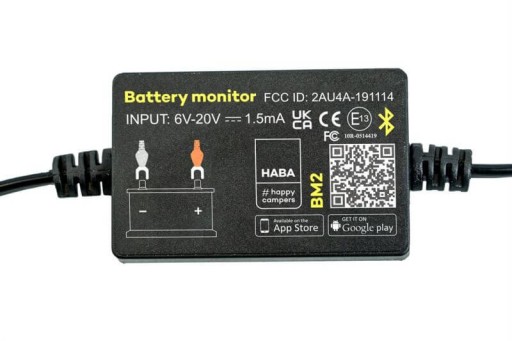 4703230H - Вимірювач ємності акумулятора Bluetooth Haba