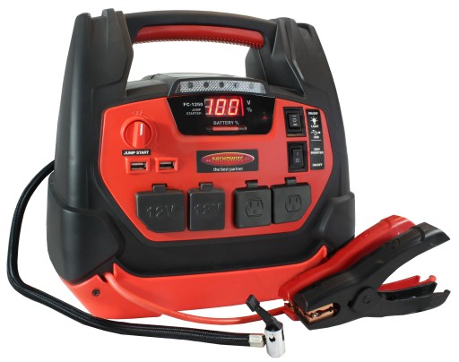 ЗАПУСК 1250A 12V КОМПРЕССОР ИНВЕРТОР ФОНАРИК