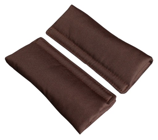 Коричневий захисний ремінь для коляски