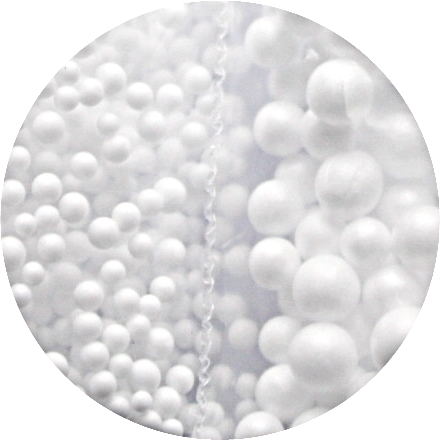 Polystyrénové guličky pre slime plnenie balónov darčekových balíčkov 1/2 litra