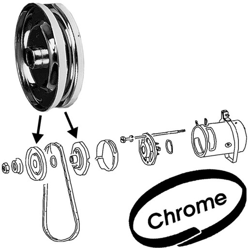 8190500506 - Шкив генератора Transporter T1 T2 Горбун
