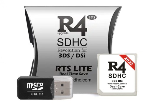 R4 DUAL-CORE SDHC NAGRYWARKA DO 2DS DSi 3DS XL DS - Sklep, Opinie, Cena w