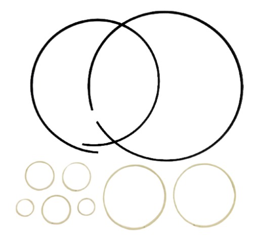 81001423 - ТЕФЛОНОВИЙ КОМПЛЕКТ JF016E RE0F10D 12+