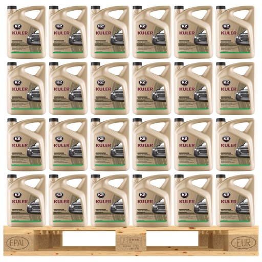 Охладитель-концентрат 5л ЗЕЛЕНЫЙ для всех типов охладителей -35°C K2 x90