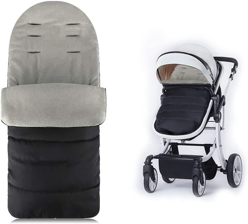 Дитячий спальник на коляску (сірий)