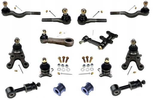 ALL1541C, ALL1541C - Штыревые разъемы наконечника кронштейна mitsubishi pajero ii 1990-2000 передний комплект