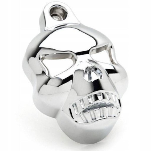 MT246-005-CH - КРИШКА НАКЛАДКА КРИШКА РОГУ HARLEY HD SKULL