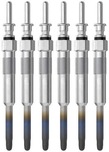 6× свеча накаливания bosch 0 250 212 013