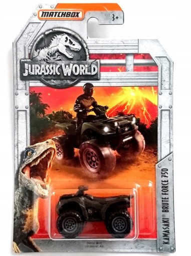 Matchbox Jurassic World FMW90/FMX13 Kawasaki Brute Force 750 автомобіль
