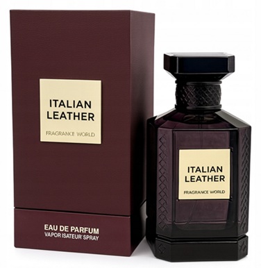 fragrance world italian leather woda perfumowana 80 ml     