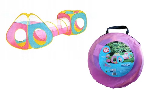 Намет дитячий тунельний Elefun 18 м+