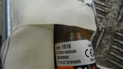 Dachvorhang Airbag powietrzna rechts airbag Opel Astra IV J 2009- kombi 13251618