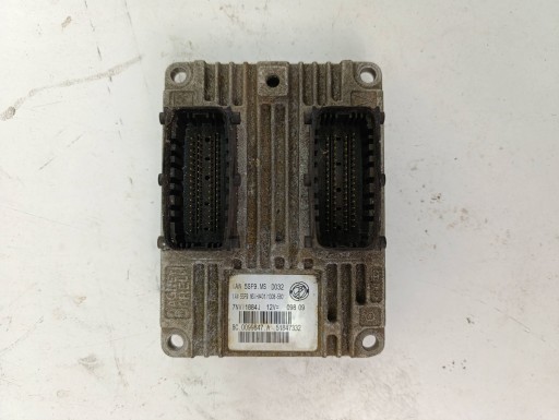 Fiat 500 1.2 8v комп'ютерний модуль двигуна контролер 51847332