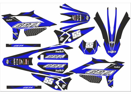 BETA 50 RR 2021---- наклейки-графика