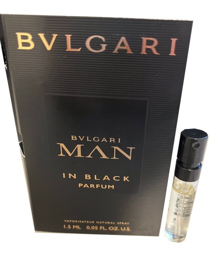 bvlgari bvlgari man in black parfum ekstrakt perfum 1.5 ml   