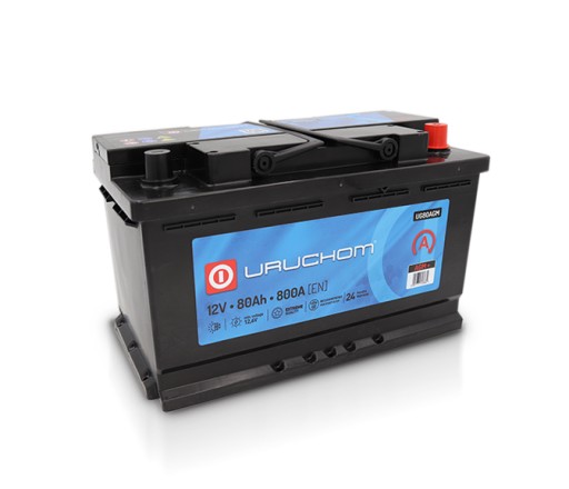 UG80AGM - Мощный аккумулятор для Start Stop Run AGM 80AH