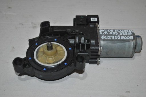 Электродвигатель стеклоподъёмника левый передний, skoda roomster 6q2959802g