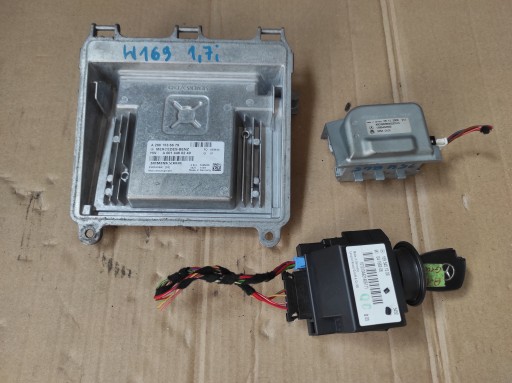 Комп'ютер запалювання стартовий комплект mercedes w245 w169 1.7 a2661536679