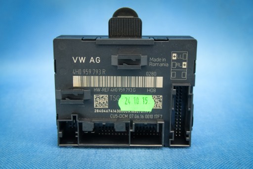 control unit door front left Audi A8 S8 4H 4H0959793R dociag