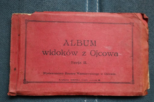 ALBUM WIDOKÓW Z OJCOWA 15 POCZTÓWEK