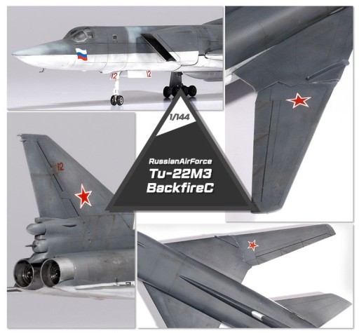 Plastový model Tu-22M3 Backfire C 1/144