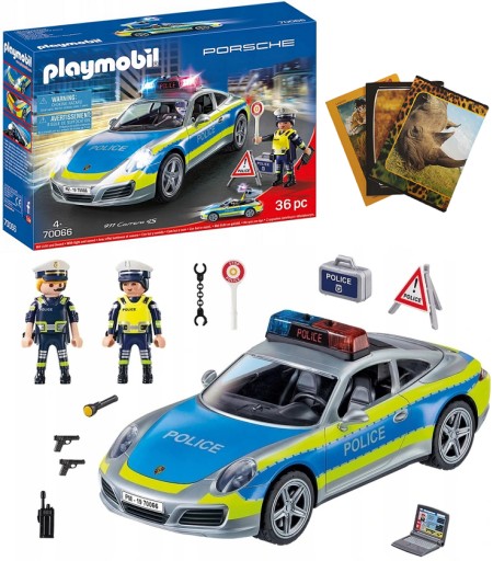 Playmobil Porsche 70067 Porsche 911 Carrera 4S Polizei in