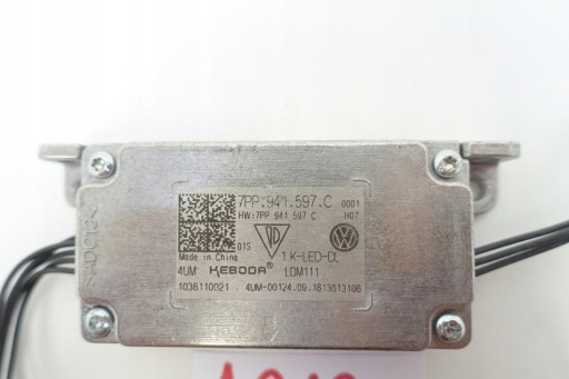control unit module LED VW SKODA 7PP941597C