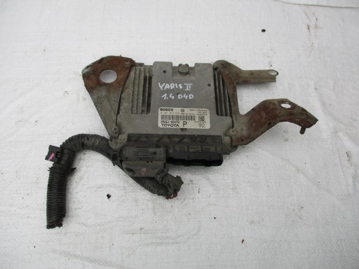 Toyota yaris ii 1.4 d4d контролер двигуна 0281012515