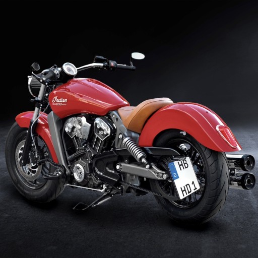 Боковое крепление номерного знака с подсветкой Heinz Bikes