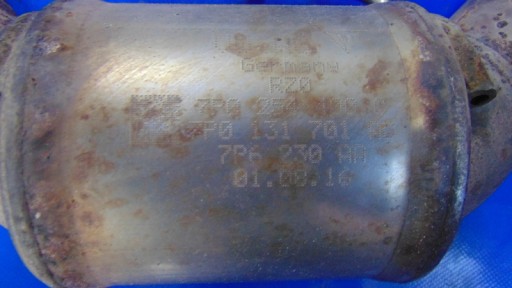 catalyst filter DPF 7P0254301K 7P0254800A 3.0TDI VW TOUAREG II 7P 10-17R