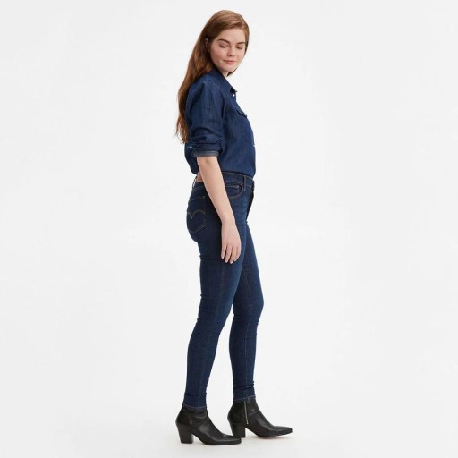 Levis Dámske Rifle 720 High Rise Super skinny Indigo Daze 52797