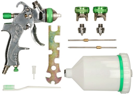 ПИСТОЛЕТ ДЛЯ ПОКРАСКИ 1/4'' ДЛЯ ПОКРАСКИ HVLP 0,6 Л