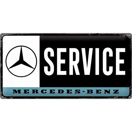 Табличка Mercedes-Benz Service 25x50 metal 27029