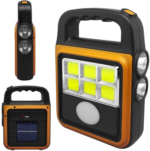 ЛІХТАРИК КЕМПІНГ СОНЯЧНИЙ USB POWER BANK АКУМУЛЯТОРНА БАТАРЕЯ