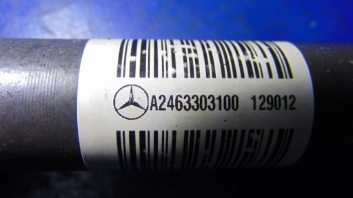 semi-axis left short. 1.8CDI A2463303100 MERCEDES B KLASA W246 A246 246