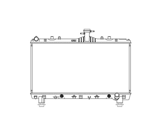 Chevrolet camaro 10 - 13 радіатор 22786865