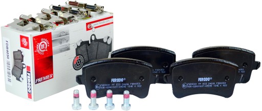 FDB4050 - FERODO задние тормозные колодки AUDI A4 B8 2009-2016