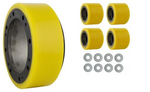 JG1030/6204/HC1026 - НАБІР КОЛІС І РОЛИКІВ ЕЛЕКТРИЧНИЙ ВІЗОК CBD15-JC1-I