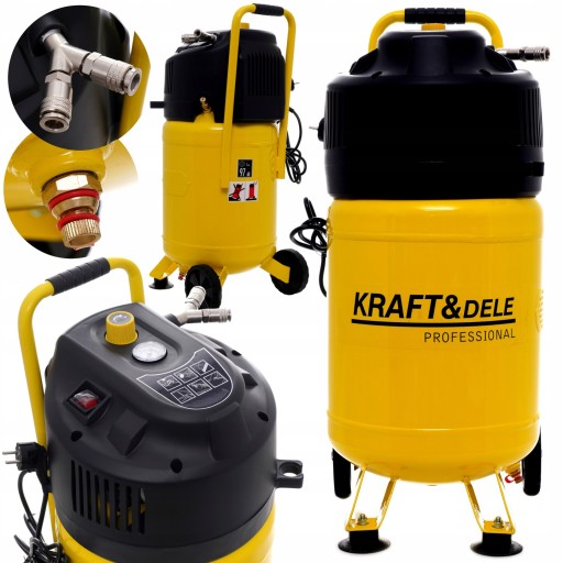 БЕЗМАСЛИНИЙ КОМПРЕСОР 30 Л 2HP 10BAR КОМПРЕСОР