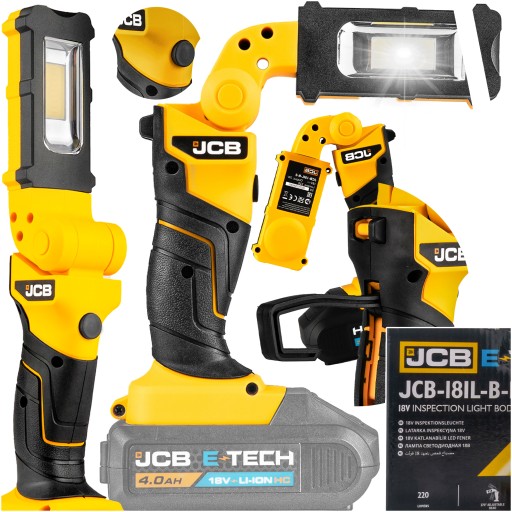 МОЩНЫЙ ФОНАРЬ ДЛЯ МАСТЕРСКОЙ, РАБОЧИЙ СВЕТОДИОДНЫЙ ФОНАРЬ COB, ПЕРЕЗАРЯЖАЕМЫЙ КРЮЧОК