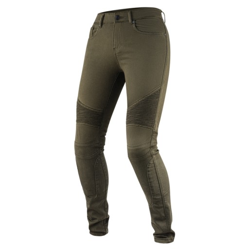 REBELHORN VANDAL LADY TWILL OLIVE JEANS W24L30 ()