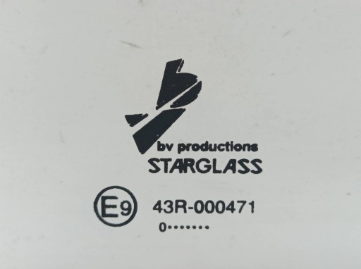 window bodywork GRODZIOWA 93X20 2010 R Citroen Jumper II (2006-)